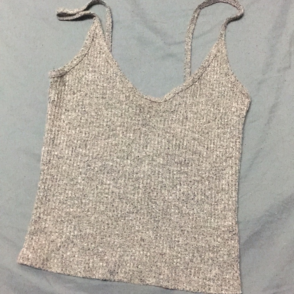 Heathered Grey Top
